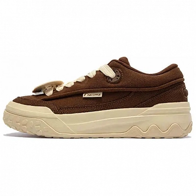 361° Shortbread Collection Slip Resistant Abrasion Resistant Mid top Skateboard Shoes Men's Brown Beige