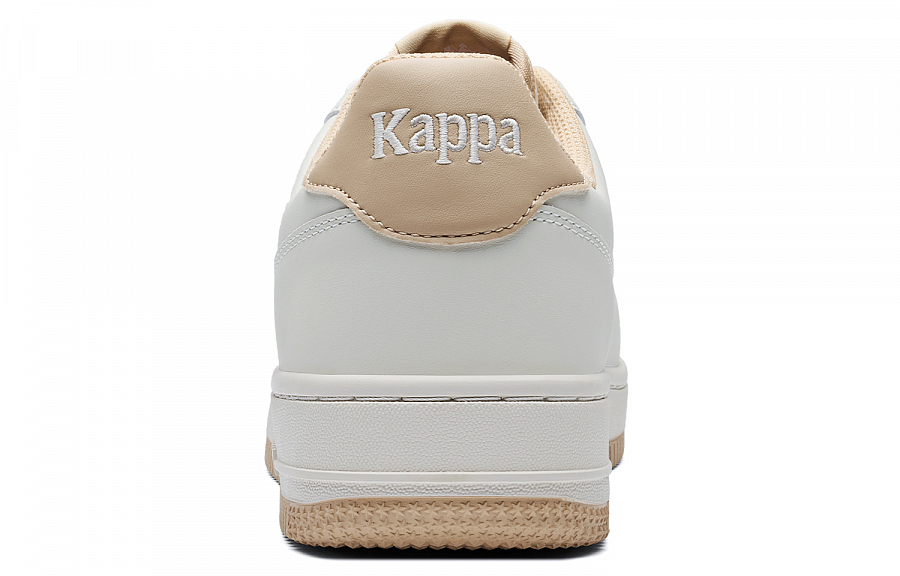 Kappa Back to Back Slip Resistant Abrasion Resistant Low top Skateboard Shoes Unisex White Brown купить в интернет-магазине Yoocart с быстрой доставкой по России.