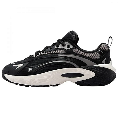 FILA FUSION RING Low Top Casual Shoes Men's Black Gray