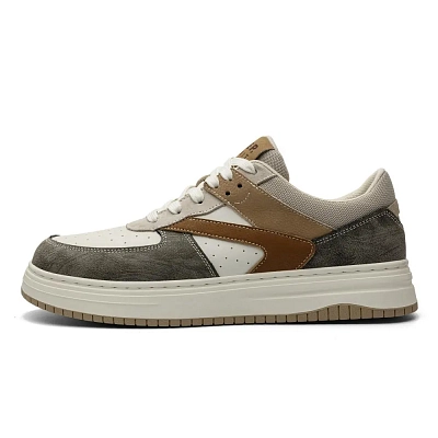 JEEP SPIRIT Leisure Collection Low top Skateboard Shoes Men's Sandstone