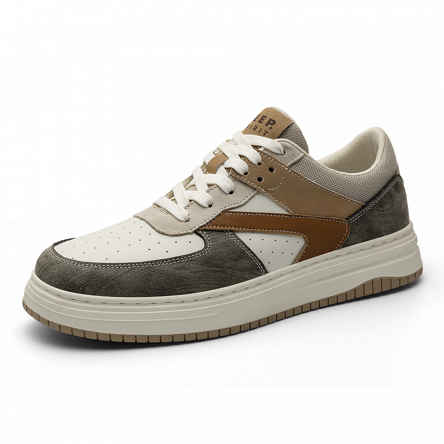 JEEP SPIRIT Leisure Collection Low top Skateboard Shoes Men's Sandstone купить в интернет-магазине Yoocart с быстрой доставкой по России.