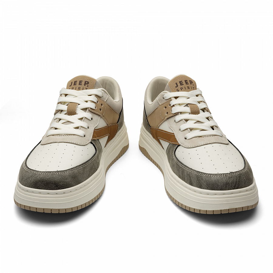 JEEP SPIRIT Leisure Collection Low top Skateboard Shoes Men's Sandstone купить в интернет-магазине Yoocart с быстрой доставкой по России.