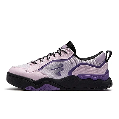 FILA FUSION KICK II DX CVS Low Top Skateboard Shoes Women's Purple