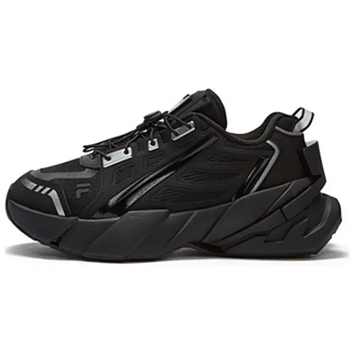 FILA FUSION Low Top Chunky Sneakers Women's Black