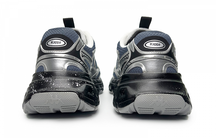 Kappa Cushioned Wear-Resistant Breathable Low-Top Running Shoes Unisex Black Blue купить в интернет-магазине Yoocart с быстрой доставкой по России.