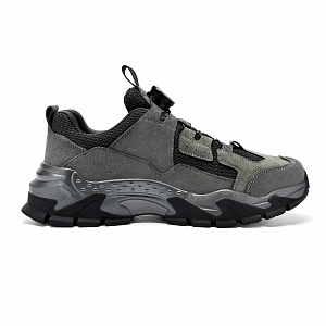 JEEP SPIRIT Low Top Chunky Sneakers Men's Ancient City Gray 1 4152686