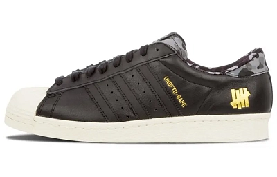 Adidas Superstar 80s Undefeated Bape Black