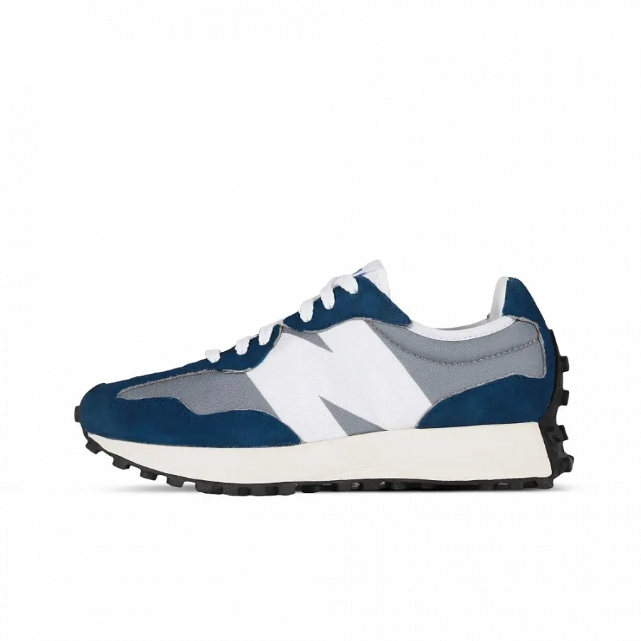 New Balance NB 327 Cushioning And Abrasion Resistant Coverage Low Top City Commute Running Shoes Unisex Marine Blue купить в интернет-магазине Yoocart с быстрой доставкой по России.