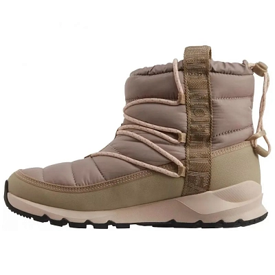 THE NORTH FACE ThermoBall Thermal Abrasion Resistant Short Snow Boots Women's Brown