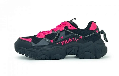 FILA Fluid Cool Pink Cute Paw Low top Casual Shoes Unisex