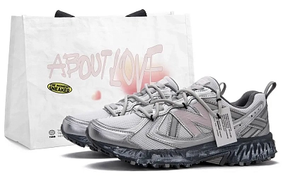 New Balance NB 410 Abrasion Resistant Low Top Running Shoes Unisex Silver
