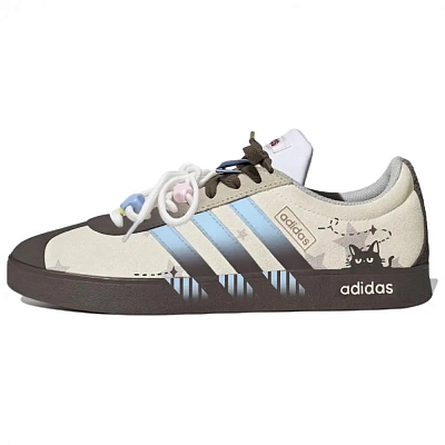 Adidas VL COURT 2.0 Abrasion Resistant Low top Skateboard Shoes Unisex