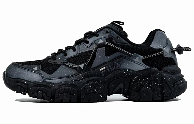 FILA Fluid Stars Dark Tide Abrasion Resistant Low top Casual Shoes Unisex