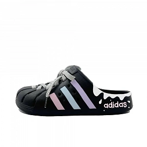 Adidas ADILETTE CLOGS Closed Toe Slippers Unisex Black