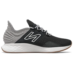 New Balance Fresh Foam Roav Tee Shirt Black Light Aluminum Women's