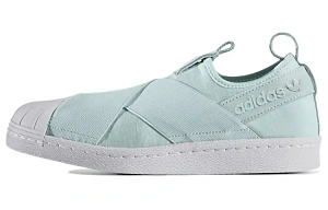 Adidas Originals Superstar Slip on 'Green Mint White' Women's