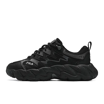 FILA FERN 2 Abrasion Resistant, Breathable, Lightweight Low top Casual Shoes Men's Black
