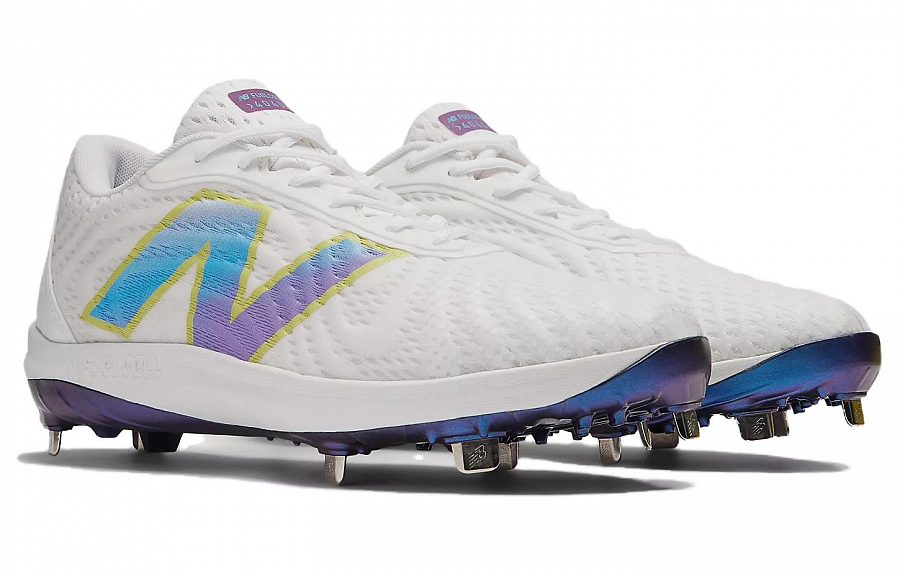 New Balance NB FuelCell Series 4040v7 Low Top Training Shoes Men's White Blue Purple купить в интернет-магазине Yoocart с быстрой доставкой по России.