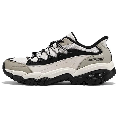 Skechers OUTDOOR MENS Abrasion Resistant Support Low top Hiking Shoes Men's Beige Gray
