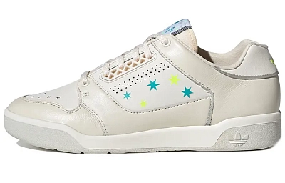 Adidas Originals Slamcourt Slip Resistant Low top Skateboard Shoes Women's Ecru