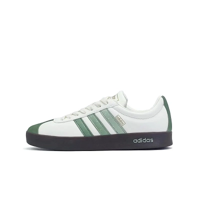 Adidas VL COURT 2.0 Abrasion Resistant Low top German Army Trainers Unisex White