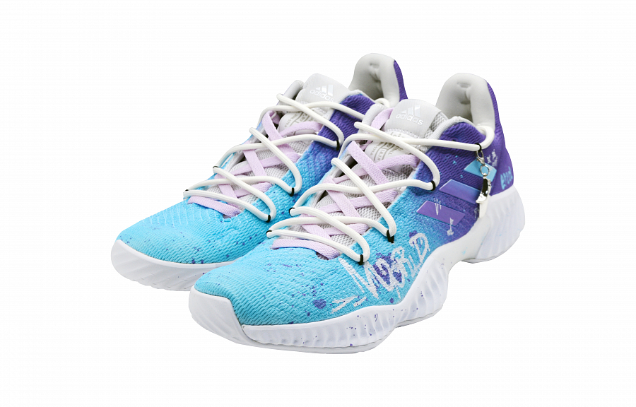 Adidas Pro Bounce 2018 Star Cloud Travel Cushioning Low top Basketball Shoes Men's Blue Purple купить в интернет-магазине Yoocart с быстрой доставкой по России.