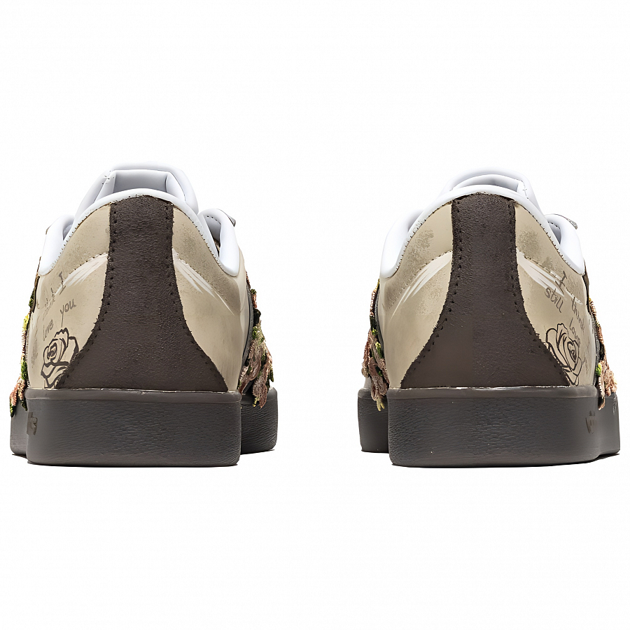 Adidas VL COURT 2.0 Fantasia, Love Planner Abrasion Resistant Low top Skateboard Shoes Unisex Brown купить в интернет-магазине Yoocart с быстрой доставкой по России.