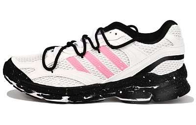 Adidas SPIRITAIN 2.0 Breathable Low top Casual City Commute Running Shoes Unisex White Pink