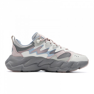 FILA Fern 2 Abrasion Resistant, Breathable, Lightweight Low top Casual Shoes Women's Pink Gray 1 4155320