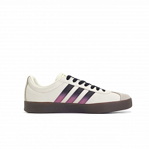 Adidas VL Court 2.0 Skateboard Shoes Unisex Low top White/Purple/Black 1 4155354