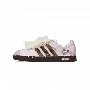 Adidas Neo VL COURT 2.0 Cushioning, Wear Resistant Low top Skateboard Shoes Unisex Pink