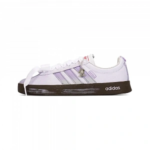 Adidas VL COURT 2.0 Summer Dream Cushioning, Wear Resistant Low Top Skateboard Shoes Unisex Light Purple