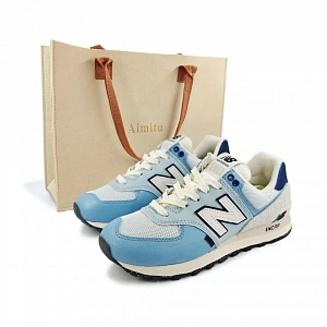 New Balance NB 574 Low top Running Shoes Unisex Sky Blue