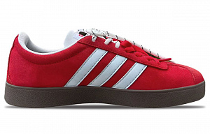 Adidas VL COURT 2.0 Cushioning, Wear Resistant Low top Skateboard Shoes Unisex Scarlet 1 4155490