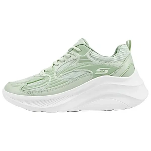 Skechers Casual Breathable Height Increase Casual Shoes Women's Green