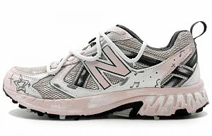 New Balance NB 410 V5 Abrasion Resistant Low top Running Shoes Unisex Gray Pink
