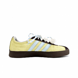 Adidas VL Court 2.0 Skateboard Shoes Unisex Low top Yellow Brown 1 4155727