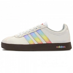 Adidas VL COURT 2.0 Dreamy Iridescent Abrasion Resistant Low top German Army Trainers Women's Dazzling Color