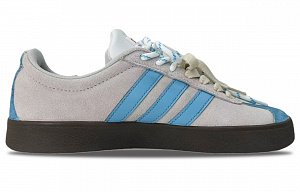 Adidas VL COURT 2.0 Cushioning, Wear Resistant Low top Skateboard Shoes Unisex Blue Gray 1 4155803