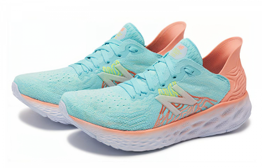 New Balance 1080 V10 For Turq Orange Women's купить в интернет-магазине Yoocart с быстрой доставкой по России.