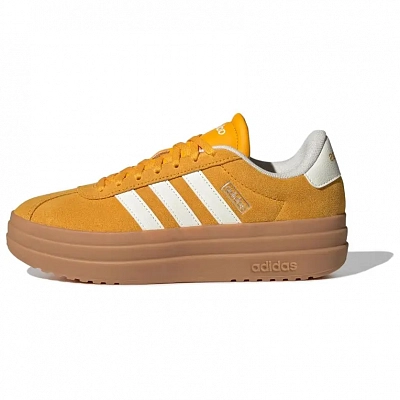 Adidas VL Court Bold Low top Skateboard Shoes Women's Yellow