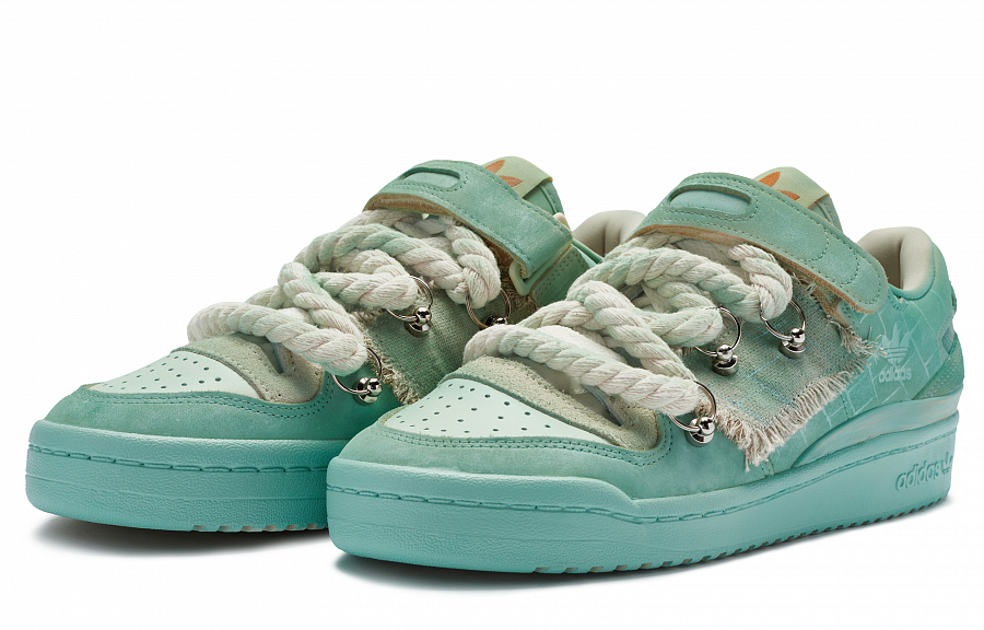 Adidas Originals FORUM Low Top Skateboard Shoes Unisex Mint Green купить в интернет-магазине Yoocart с быстрой доставкой по России.