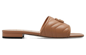 GUCCI Slide Slippers Women's Beige 1 4156906