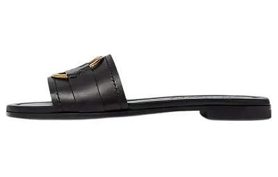 Moncler Bell Leather Slides