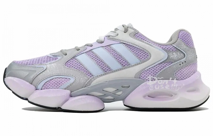 Adidas MEGASTRIDE Abrasion Resistant Low top Running Shoes Unisex Gray Blue Purple купить в интернет-магазине Yoocart с быстрой доставкой по России.