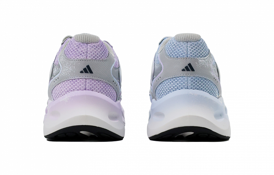 Adidas MEGASTRIDE Abrasion Resistant Low top Running Shoes Unisex Gray Blue Purple купить в интернет-магазине Yoocart с быстрой доставкой по России.