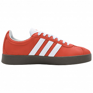 Adidas VL COURT 2.0 Begonia Cong Abrasion Resistant Low top Skateboard Shoes Women's Red 1 4158428