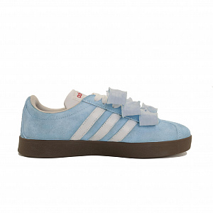 Adidas VL COURT 2.0 Wave Blossom Low top German Army Trainers Unisex Blue White 1 4158453