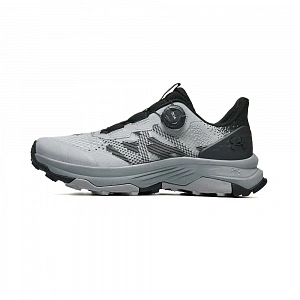 Under Armour Slip Resistant Abrasion Resistant Low top Running Shoes Unisex Gray