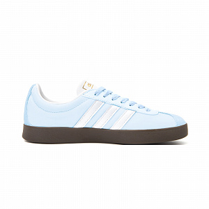 Adidas VL COURT 2.0 Ink Blue, Blue Ice Cream Wear resistant And Lightweight Low top Skateboard Shoes Unisex White Blue 1 4158521